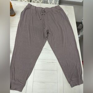 PINK Victoria's Secret Mauve Drawstring Joggers